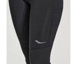 Saucony Women's Fortify Tight -Saucony Sales SAW800399 BK 3