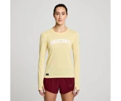Saucony Women's Stopwatch Graphic Long Sleeve