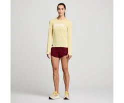 Saucony Women's Stopwatch Graphic Long Sleeve -Saucony Sales SAW800405 GWA3 3