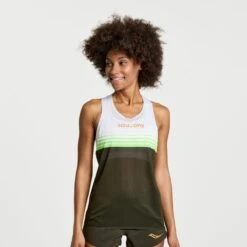 Saucony Women's Elite Singlet -Saucony Sales SAW800407 UB 1 3