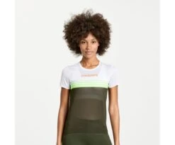 Saucony Women's Elite Short Sleeve 14 Saucony Women's Elite Short Sleeve -Saucony Sales SAW800413 UB 1 1