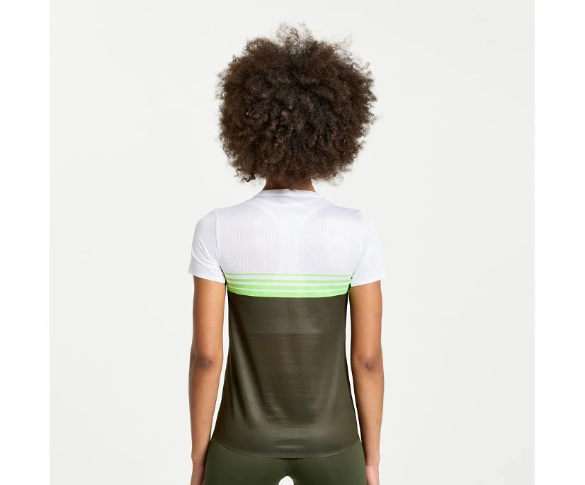 Saucony Women's Elite Short Sleeve 4 Saucony Women's Elite Short Sleeve - Image 2