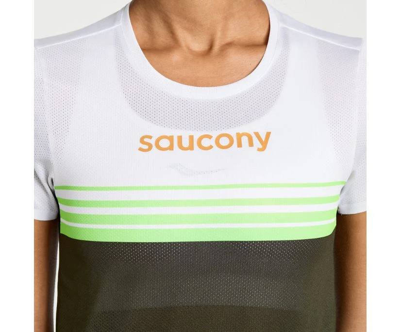 Saucony Women's Elite Short Sleeve 5 Saucony Women's Elite Short Sleeve - Image 3