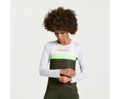 Saucony Women's Elite Long Sleeve -Saucony Sales SAW800414 UB 1 1