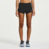 Saucony Women's Outpace 2.5" Split Short -Saucony Sales SAW800421 BK 1 1