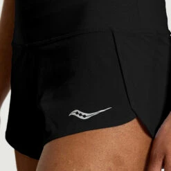 Saucony Women's Outpace 2.5" Split Short -Saucony Sales SAW800421 BK 8