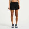 Saucony Women's Outpace 5" Short -Saucony Sales SAW800423 BK 1