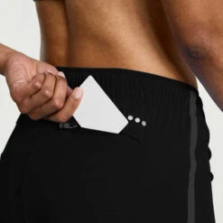 Saucony Women's Outpace 5" Short -Saucony Sales SAW800423 BK 7