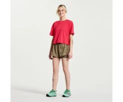 Saucony Women's Elevate Short Sleeve -Saucony Sales SAW800424 RO 3