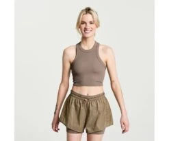 Saucony Women's Elevate Crop Top -Saucony Sales SAW800425 UM 1 1