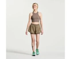 Saucony Women's Elevate Crop Top -Saucony Sales SAW800425 UM 3