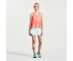Saucony Women's Elevate Tank Top 12 Saucony Women's Elevate Tank Top -Saucony Sales SAW800426 ZETDP 3