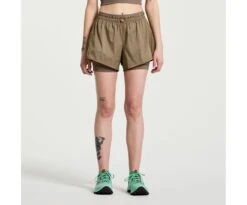 Saucony Women's Elevate 4" 2-in-1 Short -Saucony Sales SAW800427 PE 1 1