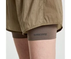 Saucony Women's Elevate 4" 2-in-1 Short -Saucony Sales SAW800427 PE 6