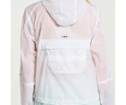 Saucony Women's Elevate Packaway Jacket -Saucony Sales SAW800429 WH 5