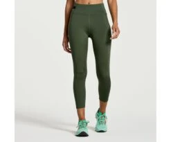 Saucony Women's Explorer Utility Crop Tight -Saucony Sales SAW800431 CI 1