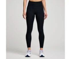 Saucony Women's Fortify 7/8 Tight -Saucony Sales SAW800453 BK 1