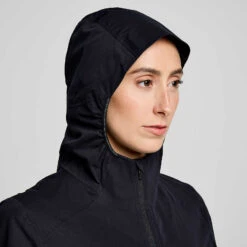 Saucony Hurricane Waterproof Jacket -Saucony Sales SAW800456 BK 4