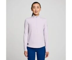 Saucony Women's Triumph 3D 1/2 Zip -Saucony Sales SAW800459 MVH 1 1