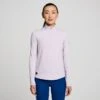Saucony Women's Triumph 3D 1/2 Zip -Saucony Sales SAW800459 MVH 1