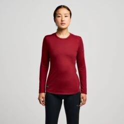 Saucony Peregrine Merino Long Sleeve -Saucony Sales SAW800470 CU 1