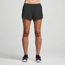 Saucony Women's Kinvara 3" Short -Saucony Sales SAW800474 BK 1