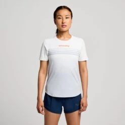 Saucony Women's Endorphin Short Sleeve 11 Saucony Women's Endorphin Short Sleeve -Saucony Sales SAW800508 CD 1 1