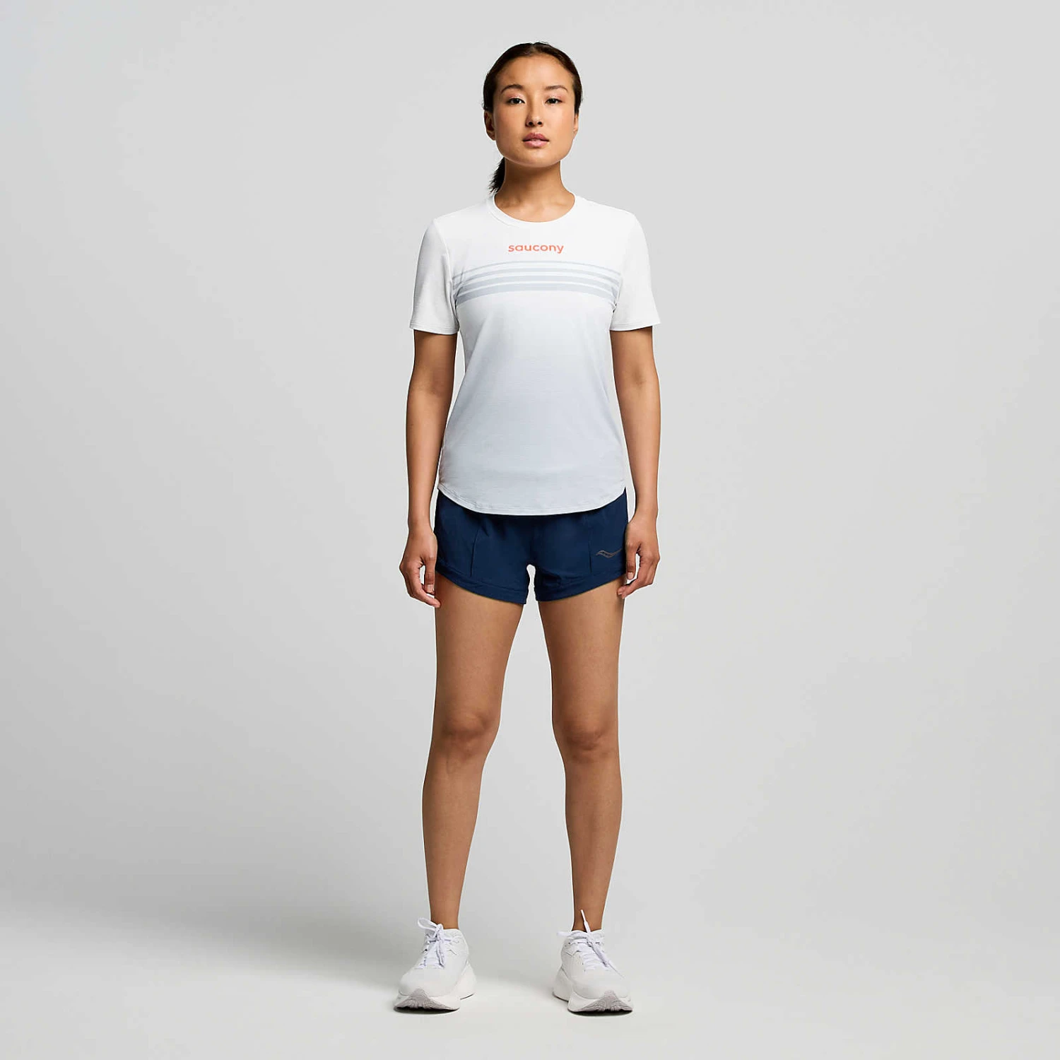 Saucony Women's Endorphin Short Sleeve 5 Saucony Women's Endorphin Short Sleeve - Image 3