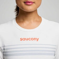 Saucony Women's Endorphin Short Sleeve 10 Saucony Women's Endorphin Short Sleeve -Saucony Sales SAW800508 CD 4