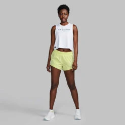 Saucony Women's Stopwatch Crop Tank -Saucony Sales SAW800527 SUM2 0030