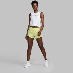 Saucony Women's Stopwatch Crop Tank -Saucony Sales SAW800527 SUM2 0038