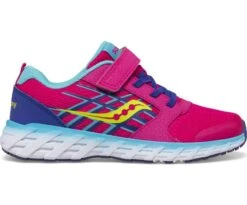 Saucony Big Kid's Wind 2.0 A/C Sneaker -Saucony Sales SK166032 3