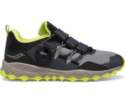 Saucony Big Kid's Peregrine Shield BOA Sneaker -Saucony Sales SK266095 3 1