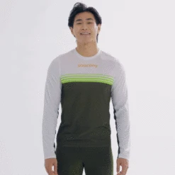 Saucony Men's Elite Long Sleeve -Saucony Sales ani SAM800314 UB gif pdp primary