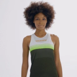 Saucony Women's Elite Singlet -Saucony Sales ani SAW800407 UB gif pdp primary