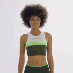 Saucony Women's Elite Crop Top -Saucony Sales ani SAW800409 UB gif pdp primary