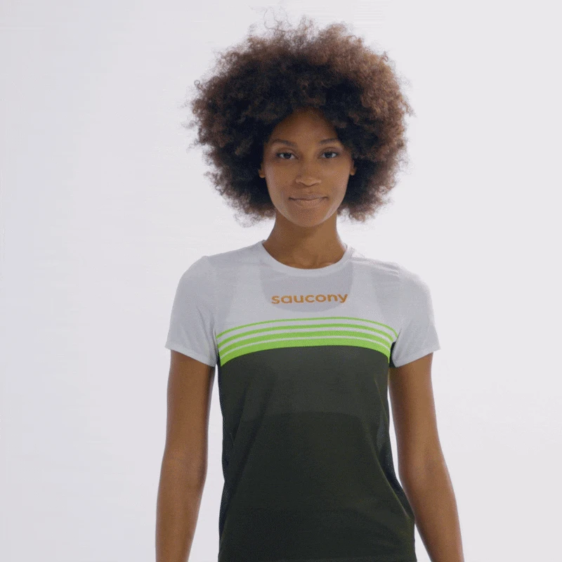 Saucony Women's Elite Short Sleeve 7 Saucony Women's Elite Short Sleeve - Image 5