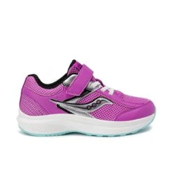 Saucony Big Kid's Cohesion KDZ A/C Sneaker 22 Saucony Big Kid's Cohesion KDZ A/C Sneaker -Saucony Sales saucony cohesionkdzac syf25e02 pinksilver 1